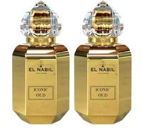 El Nabil Iconic Oud Eau De Parfum Mixte 2*65ml