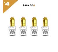 El Nabil Musc Blanc Parfum Concentré Sans Alcool 12*5ml 4*5ml