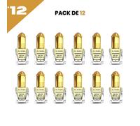 el Nabil - Musc Coco - Parfum Concentré Sans Alcool 12*5ml, 12*5ml