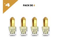 el Nabil - Musc Coco - Parfum Concentré Sans Alcool 12*5ml, 4*5ml