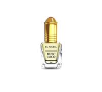 el Nabil - Musc Coco - Parfum Concentré Sans Alcool 12*5ml, 5ml