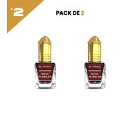 el Nabil - Musc Makkah - Parfum Concentré Sans Alcool 12*5ml, 2*5ml