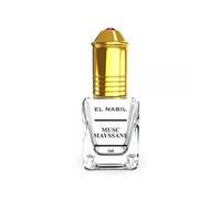 El Nabil Musc Mayssane, Parfum Oriental, Notes de Freesia, Rose, Vanille, 5ml