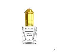 El Nabil Musc Slim, Parfum Mixte, Notes Fruitées et Musc, 5 ml