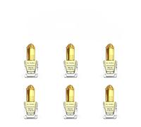 EL NABIL Musk Coco 6x 5ml Extrait de Parfum sans alcool Noix de Coco, notes fruitées,Jasmin, Vanille