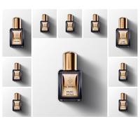 El Nabil Parfums de Luxe, lot de 10 Roll-on, Musc Sicile, Lune de Miel, Royal Gold, White Coco, Royal Pistache, Halima, Musc bella, Amber of Yemen, Elixir ouf Dubaï, Medania. 5ml femme homme