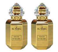 el Nabil - Soleil D'arabie - Eau de Parfum Mixte, 2 * 65 ml