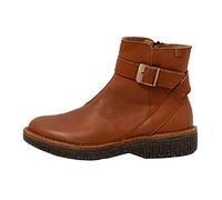 El Naturalista Femme Bottes de Motard Volcano, Dame Bottines,Semelle intérieure Amovible,Demi-Bottes,Botte de Motard,Plat,Toffee,38 EU / 5 UK