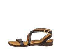 El Naturalista Femme N5802 PANGLAO Sandale Plate, Black, 40 EU Large