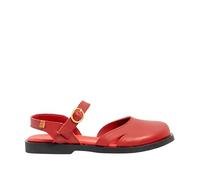 El Naturalista Femme N5874 Arenisca Sandale Plate, Rouge, 42 EU Large
