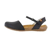 El Naturalista Femme Sandales fermées Wakataua, Dame Sandales,Sandale,Protection des Orteils,Black,39 EU / 6 UK