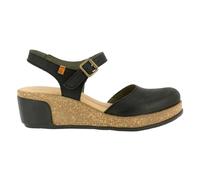 El Naturalista N5001 Leaves Sandali Con Chiusura Sul Retro Femme Noir Black 38 EU