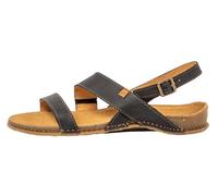 El Naturalista N5804 PANGLAO Sandales plates pour femme Noir Largeur 41 EU