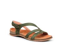 El Naturalista N5811 Nobuck Lavado Kaki/PANGLAO 38 Green Femme Sandales 38