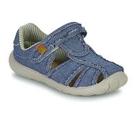 Sandales enfant filles El Naturalista NT74129 Bleu 24