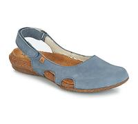 Sandales plates femmes El Naturalista WAKATAUA N413 Bleu 37