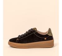 El naturalista Schuhe N5848 SILK SUEDE BLACK/ GEO Farbe Black