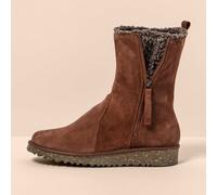El naturalista Stiefel N5633 SILK SUEDE CHOCOLATE / FELSEN Couleur Chocolat