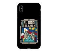El Nido Palawan Drapeau des Philippines Tropical Island Voyage Coque pour iPhone XS Max