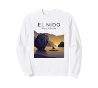El Nido Palawan Philippines Coucher de Soleil Sweatshirt