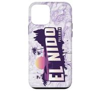 El Nido Palawan - Souvenir rétro de l'île des Philippines Coque pour iPhone 12 Mini