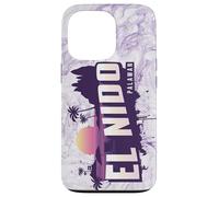 El Nido Palawan - Souvenir rétro de l'île des Philippines Coque pour iPhone 13 Pro