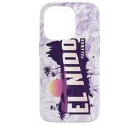 El Nido Palawan - Souvenir rétro de l'île des Philippines Coque pour iPhone 14 Pro