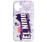 El Nido Palawan - Souvenir rétro de l'île des Philippines Coque pour iPhone 16 Plus