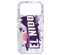 El Nido Palawan - Souvenir rétro de l'île des Philippines Coque pour iPhone 17 Pro Max