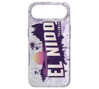 El Nido Palawan - Souvenir rétro de l'île des Philippines Coque pour iPhone Air