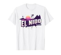 El Nido Palawan - Souvenir rétro de l'île des Philippines T-Shirt