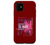 El Nido Vacation Vacances Drapeau Philippines Coque pour iPhone 11
