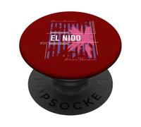 El Nido Vacation Vacances Drapeau Philippines PopSockets PopGrip Adhésif