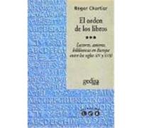 El orden de los libros/ The order of books, L.e.a. Roger Chartier (Auteur)