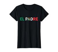 El Padre Cadeau d'anniversaire pour la fête des pères T-Shirt, Femme, Noir, 3XL