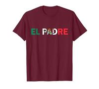 El Padre Cadeau d'anniversaire pour la fête des pères T-Shirt, Homme, Marron, S
