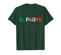 El Padre Cadeau d'anniversaire pour la fête des pères T-Shirt, Homme, Vert Forêt, M