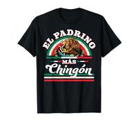 El Padrino Más Chingón Funny Matching Family Couples Humor T-Shirt