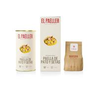 EL PAELLER - Préparation Paella de Canard et Champignons | Ingrédients 100% Naturels | Pour 2-3 Personnes | Facile à Préparer en seulement 18 Minutes | Sans Gluten