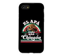 El Papa Más Chingón Funny Matching Family Couples Humor Coque pour iPhone SE (2020) / 7/8