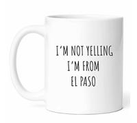 El Paso Drôle Mug Jolis Tasse Drôle Tasses À Thé Pour Travail Chocolat Chaud Maison Espresso 330Ml