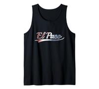 El Paso Patriotic USA American Flag Pride Design Débardeur
