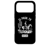 El Paso TX USA Cowboy Cheval Style Vieilli Coque pour iPhone 17 Pro Max