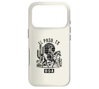 El Paso TX USA Cowboy Cheval Style Vintage Coque pour iPhone 17 Pro
