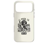 El Paso TX USA Cowboy Cheval Style Vintage Coque pour iPhone 17 Pro Max