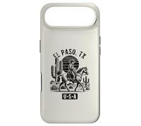 El Paso TX USA Cowboy Cheval Style Vintage Coque pour iPhone Air