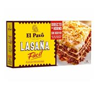 EL PAVO Lot de 4 plaques à lasagnes 200 g