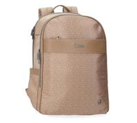 El Potro Joumma Bags Luna Sac à Dos pour Ordinateur Portable Adaptable à Trolley 39,6 cm Beige 29 x 40 x 11 cm Polyester avec Détails Similicuir 12,76 L