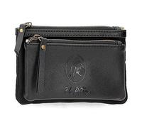 El Potro Laine Femme Accessoire de Voyage - Portefeuille, Nègre, N/A