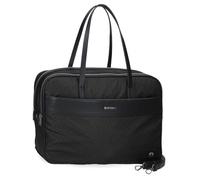 El Potro Luna Mallette pour Ordinateur Portable Double Compartiment Adaptable Portable 15,6 Pouces Noir 40 x 32 x 8 cm Polyester avec détails en Cuir synthétique by Joumma Bags